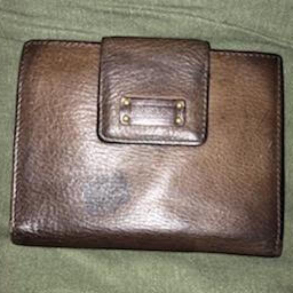 Vintage Rolfs Brown leather wallet